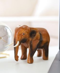 Wooden Animal Statue 01